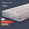 Dušek za decu Teen 170x80 cm