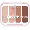 essence The Brown Edition paleta senčil za oči mini 3.6 g