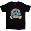 Grateful Dead Majica Bear Roses Unisex Black S