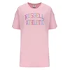 Russell Athletic CHEY S/S CREWNECK TEE DRESS, odjeća, roza A41051
