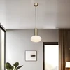 Opviq Luster Kabo-52-01, O19, 12cm, IP20 Zlatno-bele boje