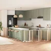 Ograda za pse z vrati zložljiva 12 panelov 600 cm topolovina