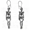 Uhani ALCHEMY GOTHIC - Skeleton - E9