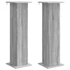 Stalak za biljke 2 pcs Siva sonoma 30,5 x 30 x 100,5 cm