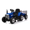 Mamido Električni traktor s stranskim tirom Blow blue