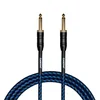 Cascha kitarski kabel Professional Line Guitar Cable, Straight, Tweed Blue 9m