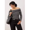 Trendyol Curve Ženska bluza Tbbaw26Af00111, Crna