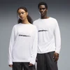PUMA CLRT Long Sleeve Tee Unisex, Women, White, XS