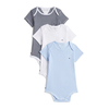 TOMMY HILFIGER Pajac/bodi marine/pastelno modra/rdeča/bela
