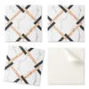 shumee Samolepilne vinilne ploščice z geometrijskimi marmornimi vzorci 9x30x30 cm