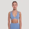 GymBeam Flow Sports Bra Azure