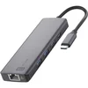 Celularni Hub Pro USB Type-C na USB 2x Type-A, USB Type-C, HDMI, LAN, SD