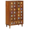 Highboard s ladicama Orah 60 x 33,5 x 100 cm Čvrsto drvo manga