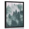 Plakat gore v meglici - 30x45 no frame