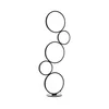 ONLI - LED stojeća lampa RINGS LED/58W/230V 4000K crna
