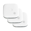 Nedis WIFIDS21WT3 - KOMPLET 3x pametni detektor dima SmartLife 3V/1xCR123A Wi-Fi Tuya