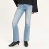 Cropp - Farmerke bootcut - PLAVA