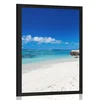 Plakat plaža Anse Source - 30x45 no frame