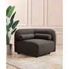Atelier del Sofa Fotelja Viktor 90x74x90cm Tamnosiva