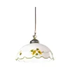 Kolarz 731.32.112 - Luster na sajli NONNA 1xE27/75W/230V, prečnik 36 cm, boja vino