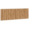 Vidaxl Posteljno vzglavje artisan hrast 240x1,5x80 cm inženirski les