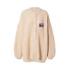 AMERICAN VINTAGE Pletena jopa CYROW chamois/vijolično modra/bela