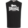 Moška majica brez rokavov Lonsdale 117332-Black/White