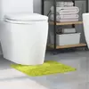 Prostirka protiv klizanja s izrezom za WC Zelena 50 x 50 cm PP