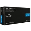 shumee Črne nitrilne rokavice Mercator Nitrylex Basic velikost M 100 kosov.