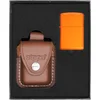 Darilni set vžigalnikov ZIPPO ORANGE MATTE št. 4