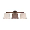 Brilagi - Plafonski luster LATTE SABIA 3xE27/15W/230V borovina/mix