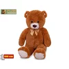 Plush Friends plišasti medvedek 100cm temno rjav z mašno