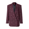 HUGO Blazer Antegi burgund/off-bela