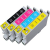 Komplet Epson T0445 / C13T04454010 / T0441 + T0442 + T0443 + T0444 kompatibilne kartuše (4) - črna, cyan, magenta, rumena