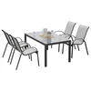 Gardenson Vrtni Set Amalfi, 5-Delno, Aluminij