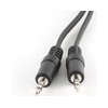 Kabl audio 3.5mm - 3.5mm M/M 5m crni