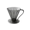 Cafec Flower Dripper Deep 45 - Črna