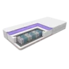 SleepCollective VZMETNICA - MEMORY ULTIMATE PREMIUM MASSAGE SLEEPER 24 090 x 220 cm Srebrna Nit
