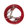 FLAMINGO jeklenica za psa, plastificirana, rdeča, 5m, model 506969