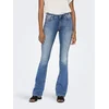 ONLY Jeans hlače Blush 15245444 Modra Flared Fit