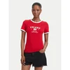 Guess Jeans Majica W6YI16 K3995 Rdeča Slim Fit