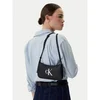 Calvin Klein Torba za čez ramo črna / bela