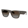 Ray Ban Naočare za sunce Jorge 0RB4840S 6124T5 50, Sive