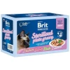 BritPremium Cat Delicate Fillets in Gravy Family Plate Sterilizirano 1020g(12x85g)