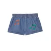 MINI RODINI Jeans kratke hlače 2523014060 Modra Regular Fit