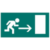 nalepka Zasilni izhod desno