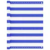Balkonski zastor plavo-bijeli 90 x 500 cm HDPE