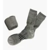 MERINO WOOL Vunene čarape 2/1 sive