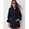 Trendyol Milla ženska suknja model Twoaw26Sr00021, tamnoplava-tamnoplava