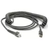 Zebra CBA-U29-C15ZBR USB kabel USB 2.0 4,57 m USB A Črna